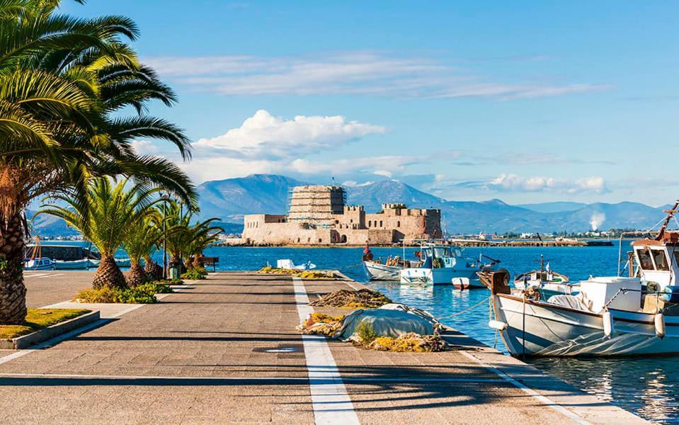 Marina'S Bright Getaway - Nafplio Center House Apartment Exterior photo